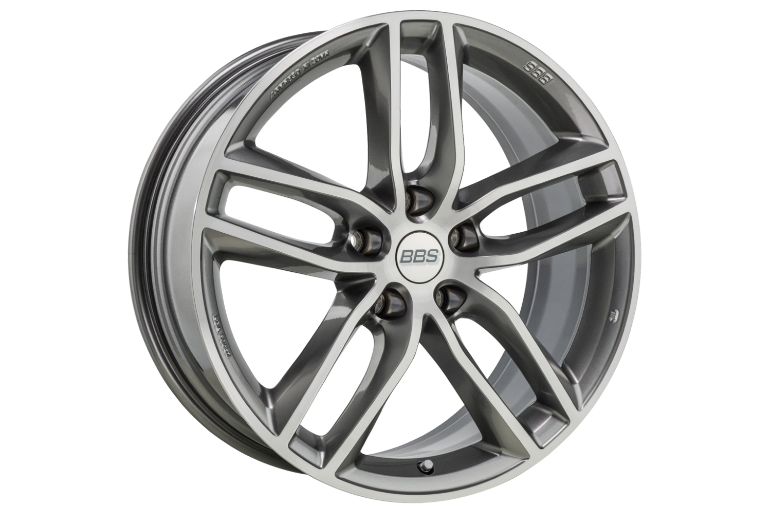 Platinum Silver / Diamond Cut